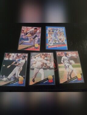 3/20$ MLB Baseball Card Set in Blue and Black Accents